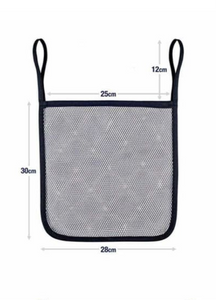 Pram & Stroller Hooks (Set of 4)  with 2 Mesh Hanging Bags